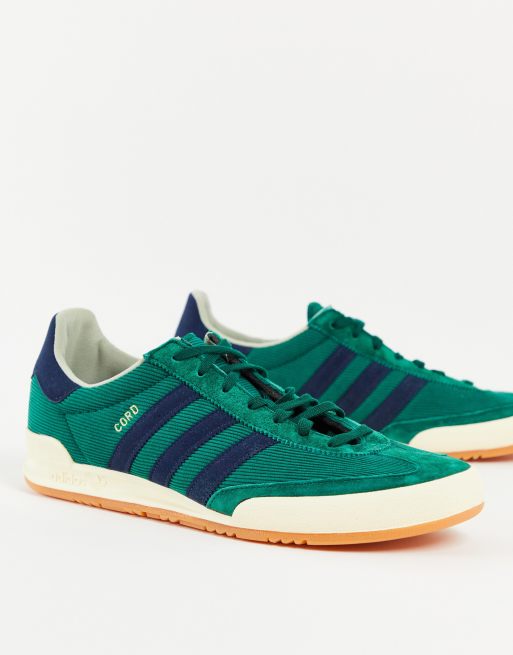 synge Havbrasme handle adidas Originals Cord trainers in collegiate green | ASOS