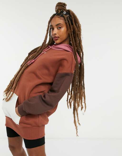 Adidas womens hot sale oversized hoodie