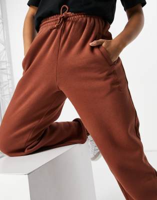 adidas cuffed pants brown