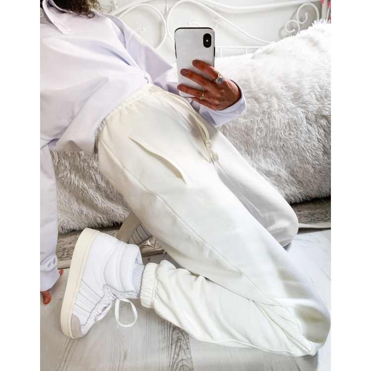 Adidas original cosy comfort oversized sweatshirt hotsell