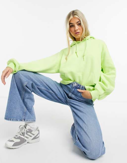 adidas Originals Cosy Comfort oversized hoodie in frozen yellow