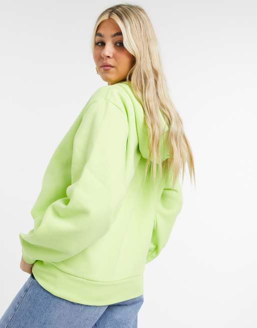 Adidas neon yellow clearance hoodie