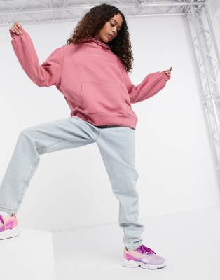 adidas pink oversized sweatshirt