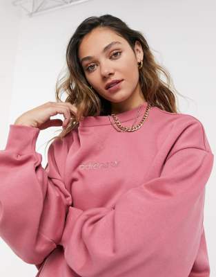 Adidas cosy comfort oversized sweatshirt sale