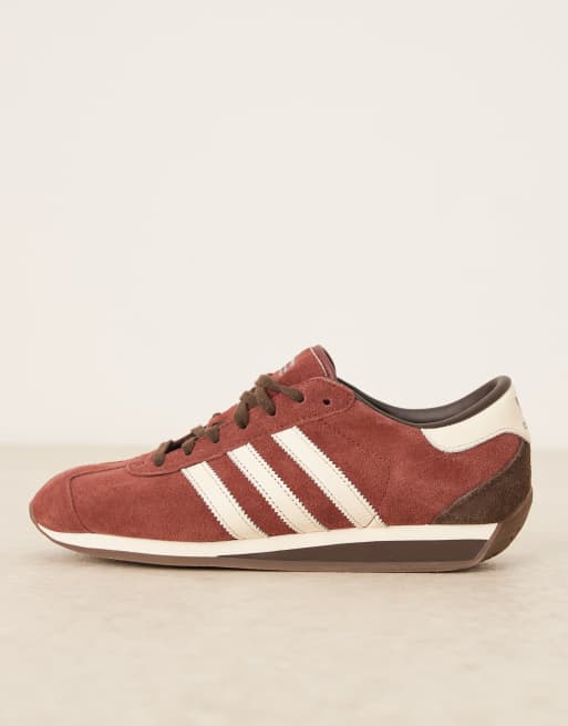 adidas Originals Country II sneakers in brown