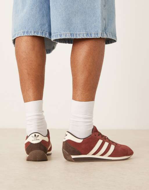 adidas Originals Country II sneakers in brown