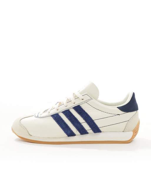 adidas Originals Country OG sneakers in white and navy ASOS