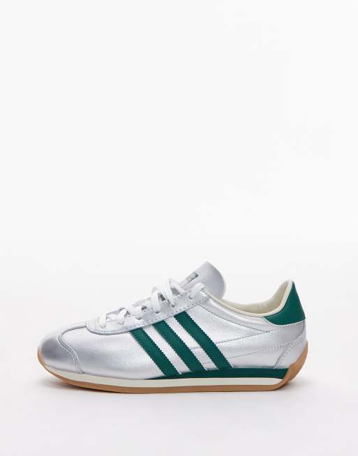 adidas Originals Country OG Sneakers verdi e argento