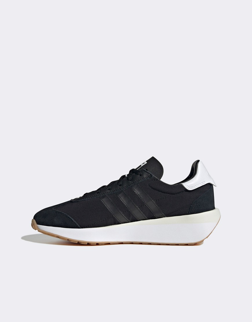 adidas Originals Country XLG trainers in black