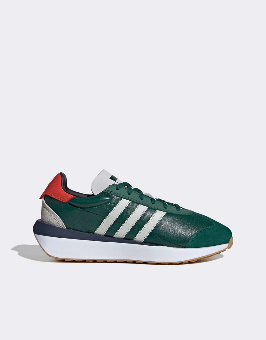 adidas Originals Country XLG trainers in green