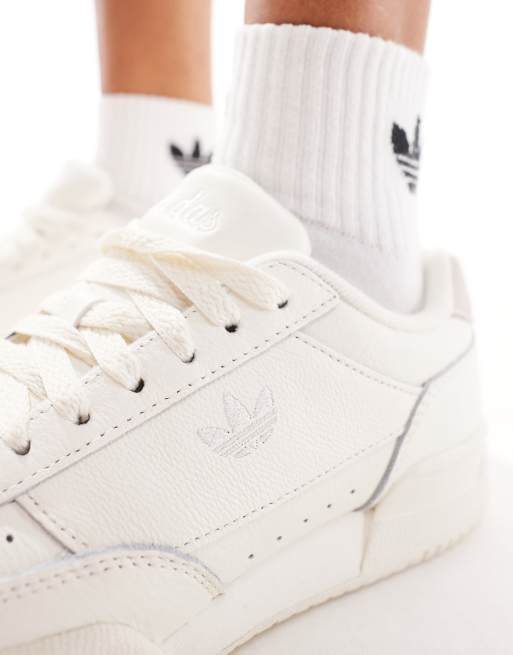 Adidas continental 80 fashion bianco sporco