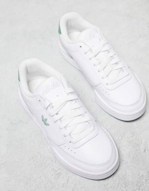 Adidas originals white store super court premiere sneakers