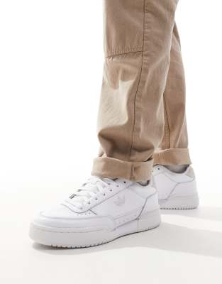 adidas Originals adidas Originals Court Super trainers in white and grey