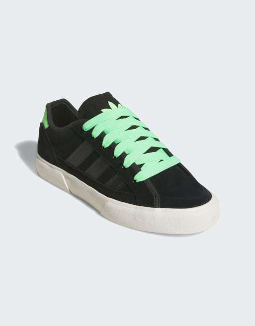 adidas Originals - Court Tns Premiere - Chaussures - Noir pur/carbone/citron vert