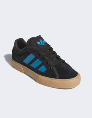  Court tns premiere shoes in core black / lucid ray blue /