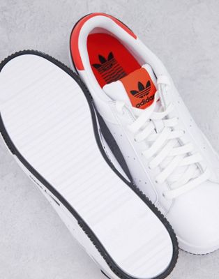 Homme adidas Originals - Court Tourino - Baskets - Blanc et rouge