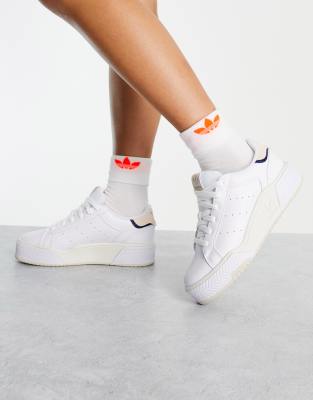 peach high top adidas