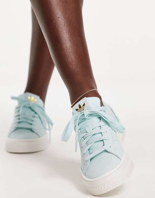 adidas mint green trainers