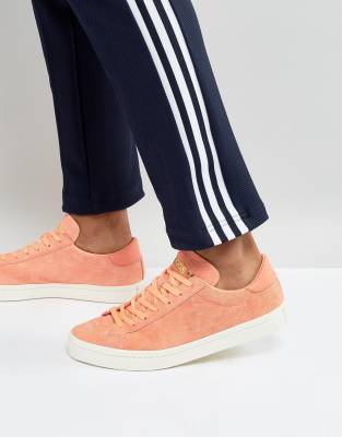 adidas court vantage orange