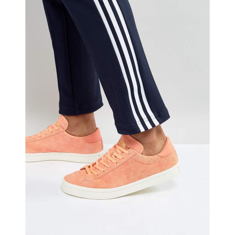 Adidas court vantage orange online
