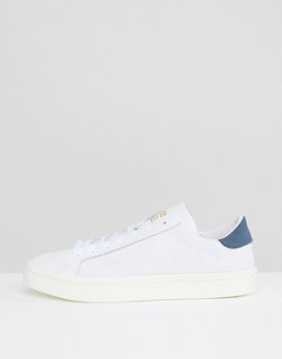 adidas Originals Court Vantage Sneakers In White S76199 | ASOS