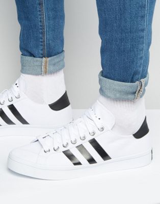 adidas Originals Court Vantage Sneakers In White S78765 | ASOS