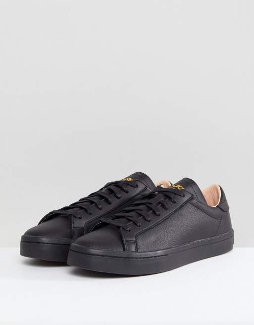 Adidas court vantage wit leer clearance