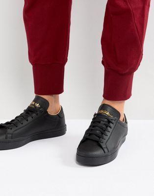 Adidas Court Vantage Leather BlackBlack CQ2562