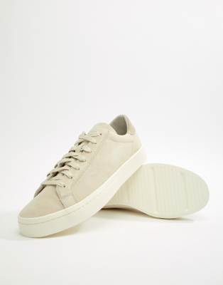 adidas court vantage beige