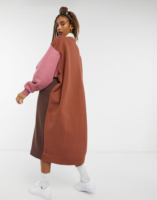 Adidas colorblock dress sales
