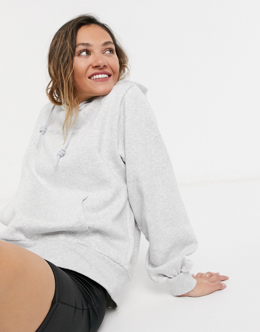 Adidas Originals 'Cozy Comfort' oversized hoodie in gray-Grey