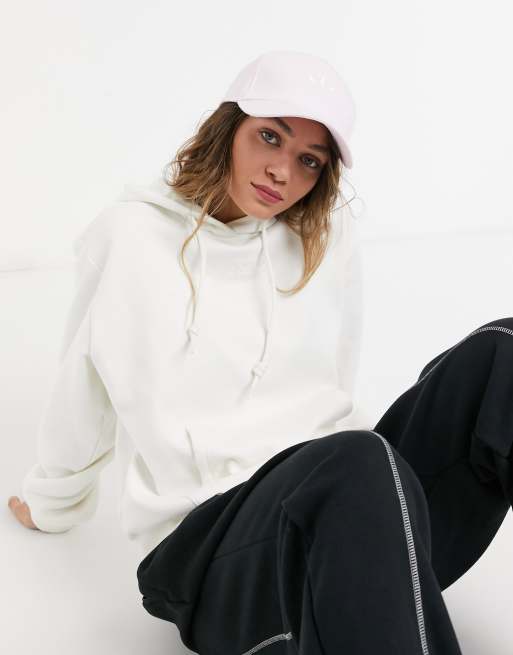 adidas Originals Cozy Comfort oversized hoodie in off white