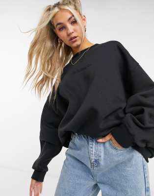 adidas oversized sweatshirt black