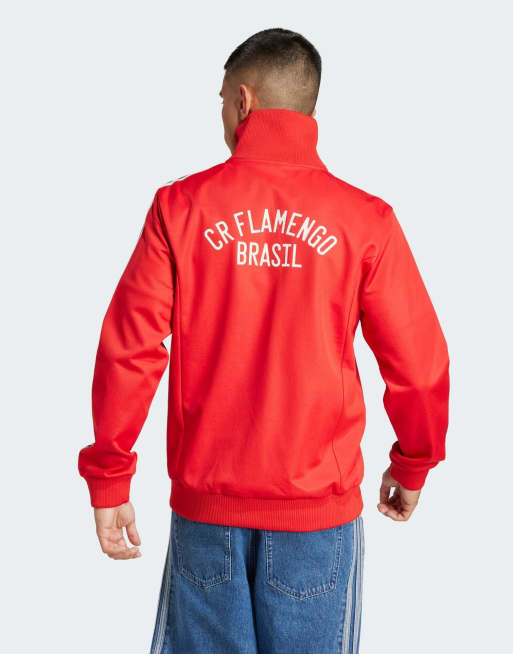 adidas Originals – CR Flamengo '81 – Czerwony dresowy top