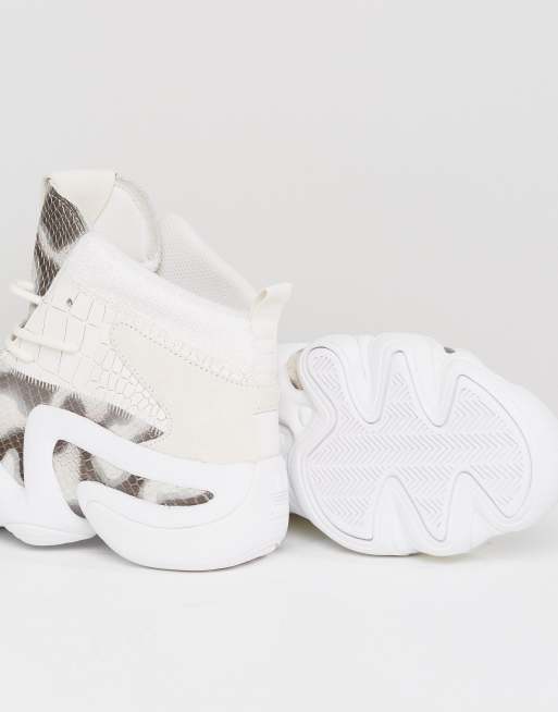 Adidas originals - crazy 8 primeknit - on sale baskets - blanc