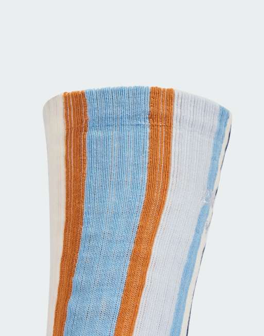 adidas Originals Crew socks in multicolor / crystal sky, 3 of 3