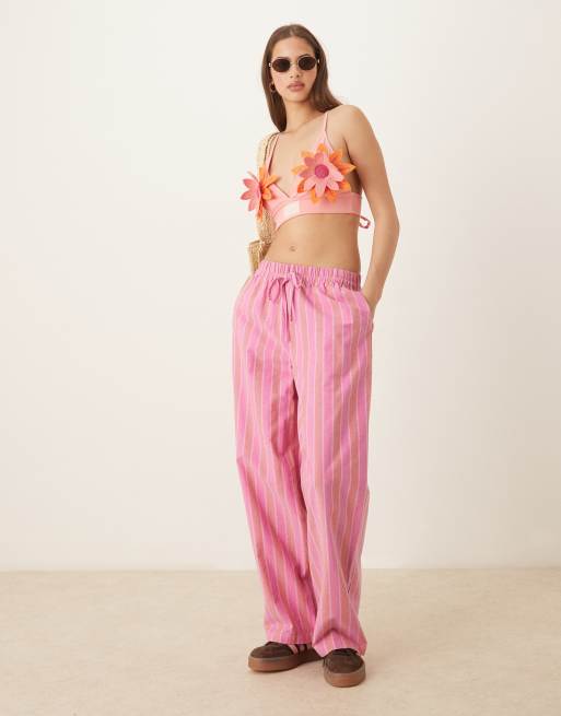 adidas Originals crochet flower bralet ASOS