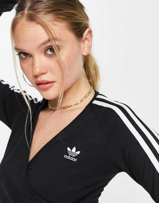 Adidas shirt shop crop top