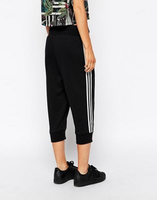 adidas cropped track pants