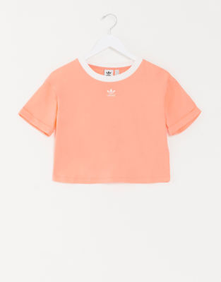 pink adidas originals t shirt