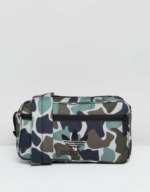 Adidas camo cross body bag sale