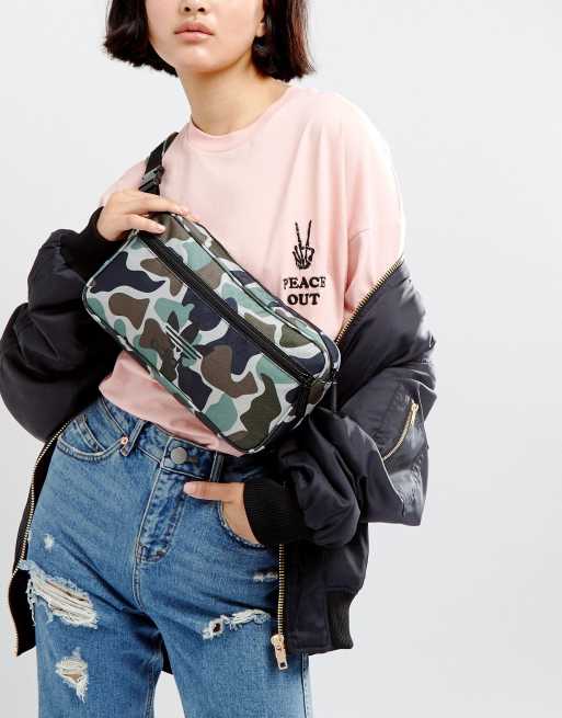 adidas Originals Cross Body Bag In Camo