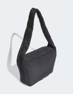 adidas Originals cross body bowling bag in black