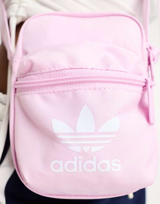 adidas Originals Crossbody tas met trefoil in roze ASOS