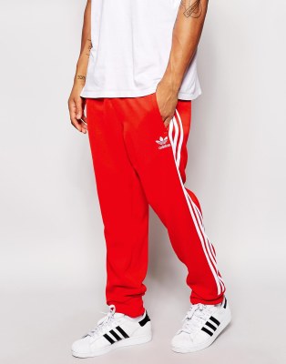 adidas originals tracksuit red