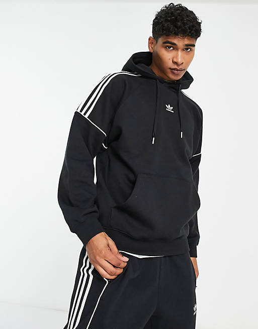 Adidas Originals 3-stripes Linear Overhead Hoodie | sites.unimi.it