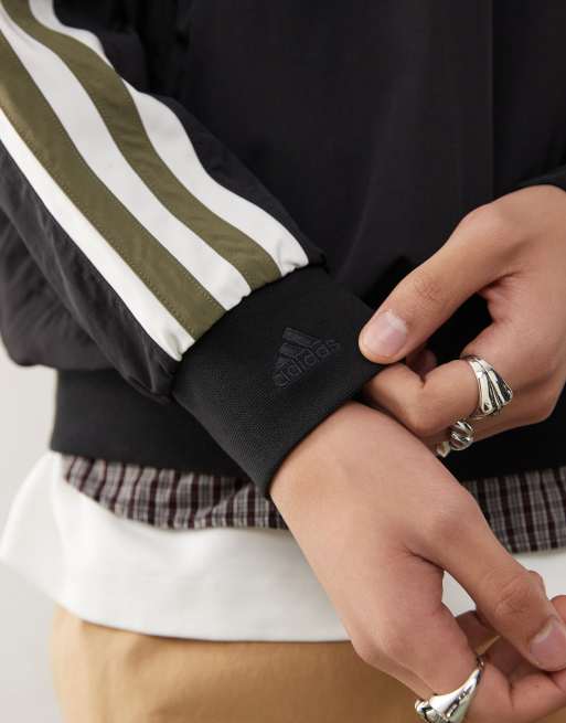 【adidas】CUTLINE PULLOVER LONG-SLEEVE TOP★プルオーバー Adidas Original Cutline Pullover Top