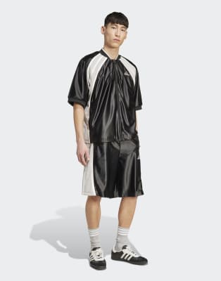 adidas Originals Cutline shorts in black