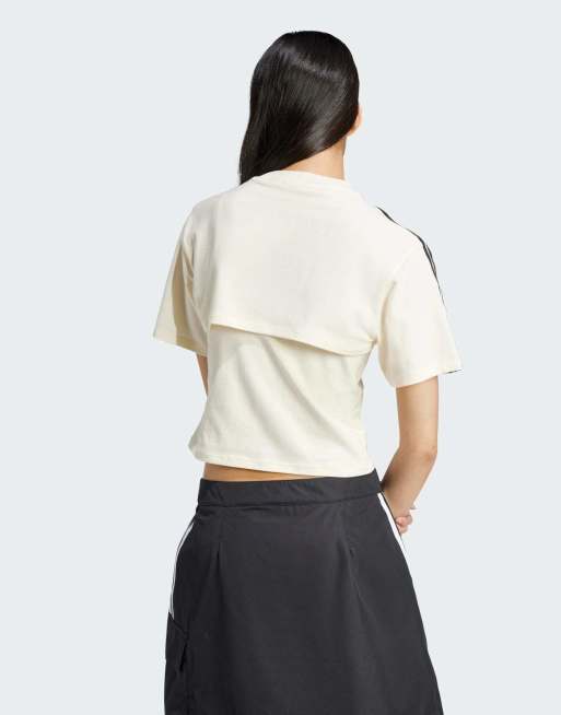 海外限定★ADIDAS★ originals★W CUTOUT CALI TEE★追跡可 adidas Originals Cutout Cali T-Shirt Women's Sports Casual