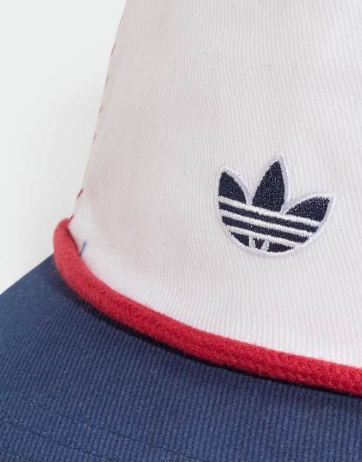 adidas Originals – Dad-Kappe in Weiß / Night Indigo / Team, 3 von 3